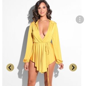 New Yellow romper